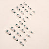 12 Sizes-24 Pcs Press On Nails Z708