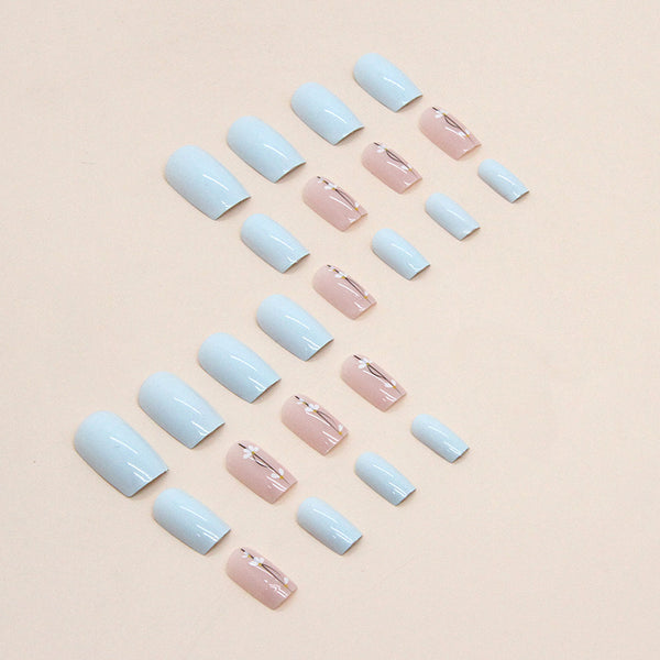 12 Sizes-24 Pcs Press On Nails W553
