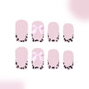 12 Sizes-24 Pcs Press On Nails C789