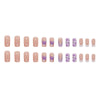 12 Sizes-24 Pcs Press On Nails W1090