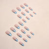 12 Sizes-24 Pcs Press On Nails Z810