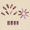 12 Sizes-24 Pcs Press On Nails Y1123