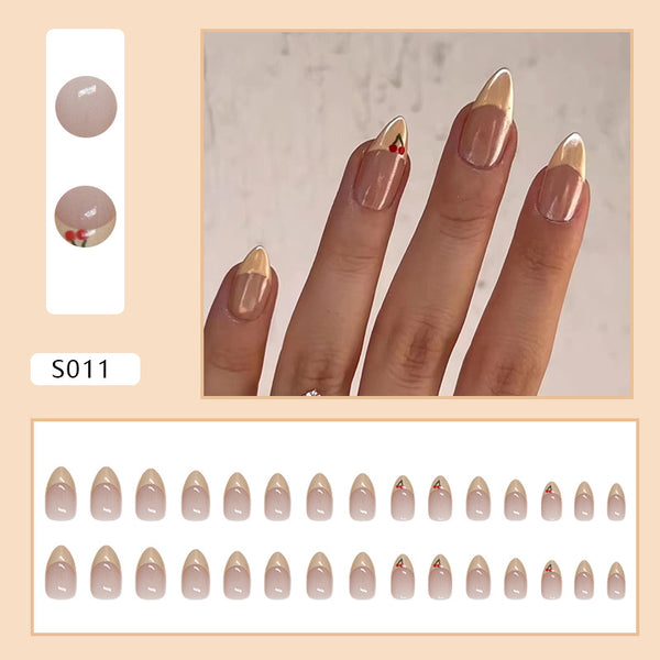 30 Pcs Press On Nails S011