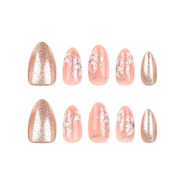12 Sizes-24 Pcs Press On Nails JP3261
