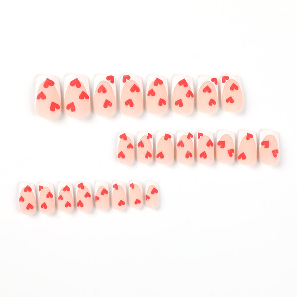 12 Sizes-24 Pcs Press On Nails JP2239