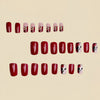 12 Sizes-24 Pcs Press On Nails Y224