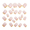 12 Sizes-24 Pcs Press On Nails Y1390