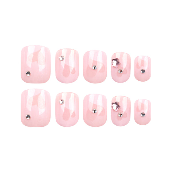 12 Sizes-24 Pcs Press On Nails JP2632