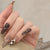 12 Sizes-24 Pcs Press On Nails R635
