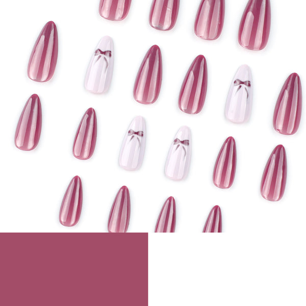 12 Sizes-24 Pcs Press On Nails JP3783