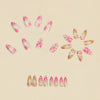 12 Sizes-24 Pcs Press On Nails Y1065
