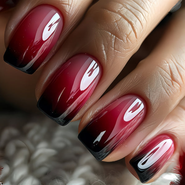 12 Sizes-24 Pcs Press On Nails Y438