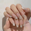 12 Sizes-24 Pcs Press On Nails Z295