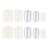 12 Sizes-24 Pcs Press On Nails JP3981