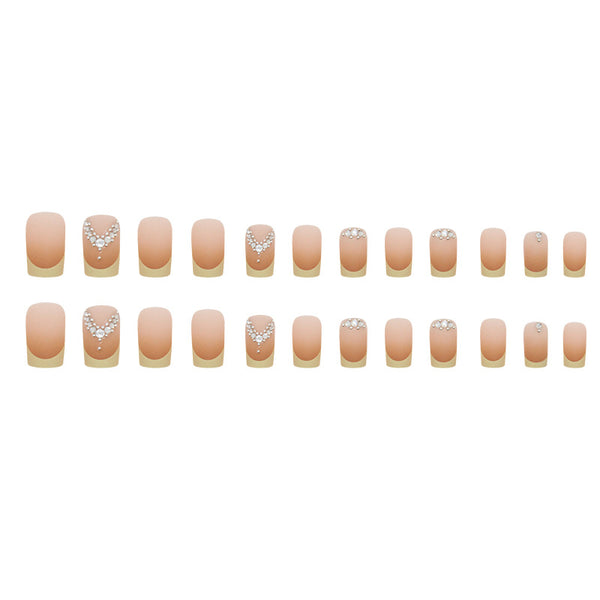 12 Sizes-24 Pcs Press On Nails Z751