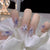 12 Sizes-24 Pcs Press On Nails Z483