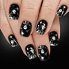 12 Sizes-24 Pcs Press On Nails C1136