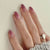 12 Sizes-24 Pcs Press On Nails JP2117