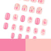 12 Sizes-24 Pcs Press On Nails JP4007