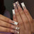 12 Sizes-24 Pcs Press On Nails JP2933