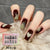 12 Sizes-24 Pcs Press On Nails S005