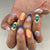 12 Sizes-24 Pcs Press On Nails JP3961