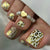 12 Sizes-24 Pcs Press On Nails Y758