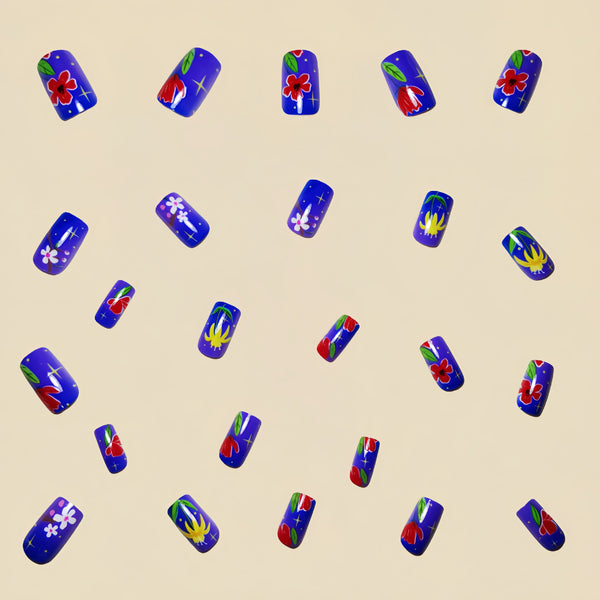 12 Sizes-24 Pcs Press On Nails Y273
