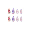 12 Sizes-24 Pcs Press On Nails W225