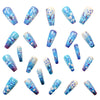 12 Sizes-24 Pcs Press On Nails Y550
