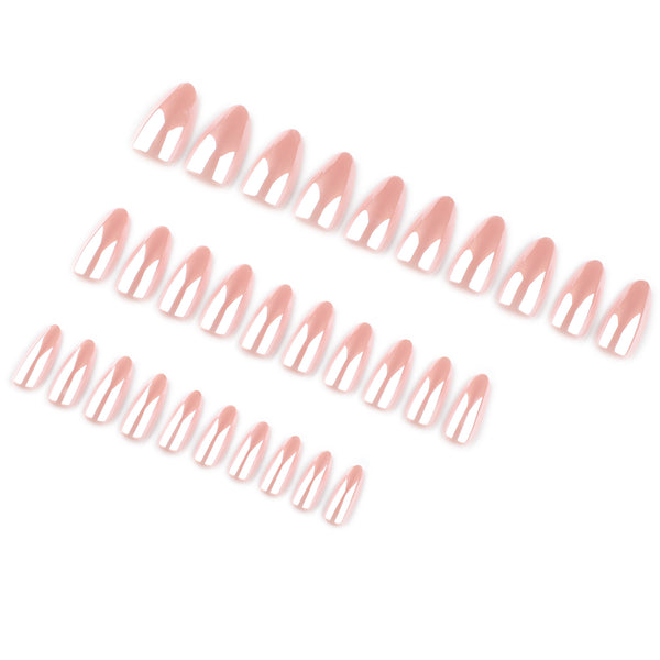 12 Sizes-24 Pcs Press On Nails JP4026