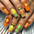 12 Sizes-24 Pcs Press On Nails Y918