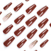 12 Sizes-24 Pcs Press On Nails JP2928