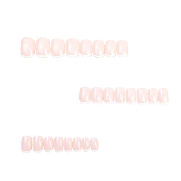 12 Sizes-24 Pcs Press On Nails Y864
