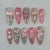 12 Sizes-24 Pcs Press On Nails W2078