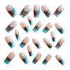 12 Sizes-24 Pcs Press On Nails Y1232