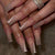 12 Sizes-24 Pcs Press On Nails JP2284
