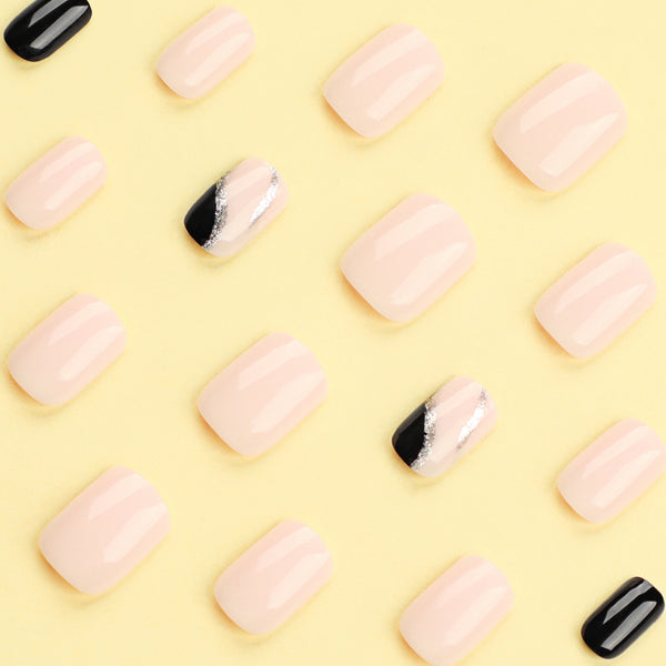 12 Sizes-24 Pcs Press On Nails JP2906