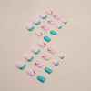 12 Sizes-24 Pcs Press On Nails W1343
