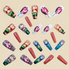 12 Sizes-24 Pcs Press On Nails Y1910