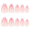 12 Sizes-24 Pcs Press On Nails JP4077