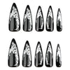 12 Sizes-24 Pcs Press On Nails JP3526