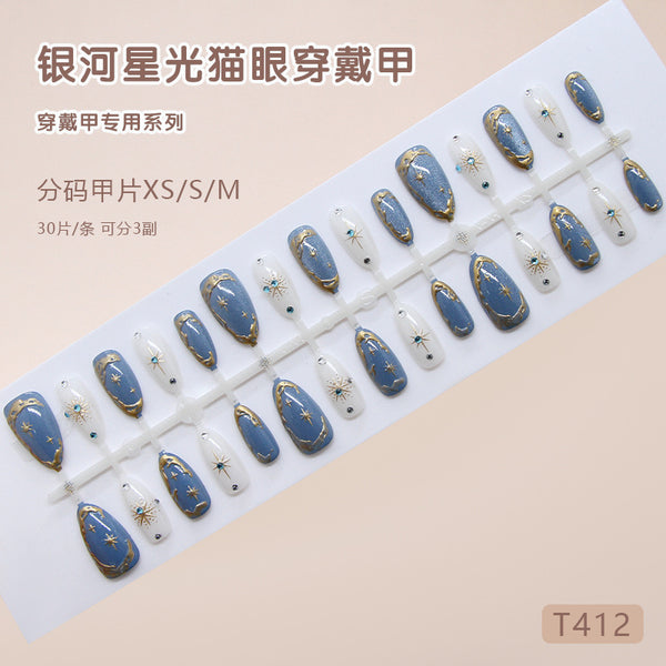 30 Pcs Press On Nails Z1327