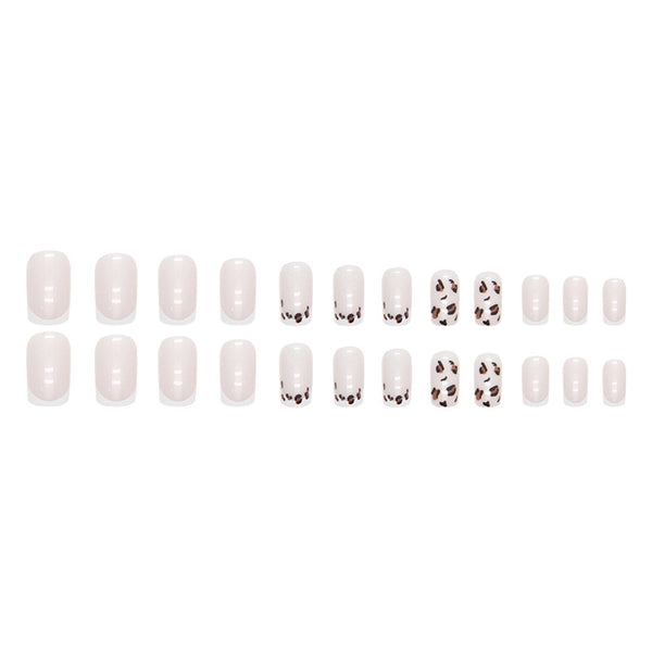 12 Sizes-24 Pcs Press On Nails W748