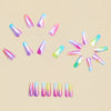 12 Sizes-24 Pcs Press On Nails Y1258