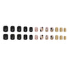 12 Sizes-24 Pcs Press On Nails W1337