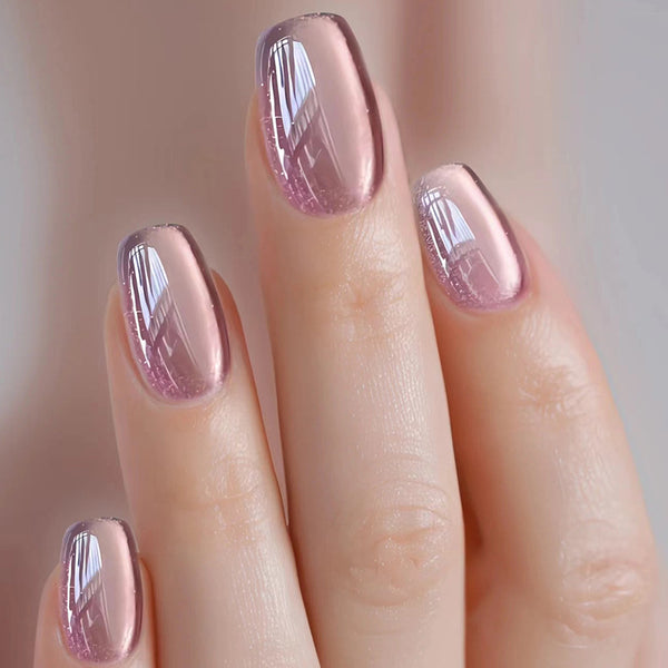 12 Sizes-24 Pcs Press On Nails MY063