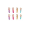 12 Sizes-24 Pcs Press On Nails JP1123