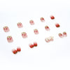 12 Sizes-24 Pcs Press On Nails Z254