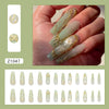 12 Sizes-24 Pcs Press On Nails Z1047